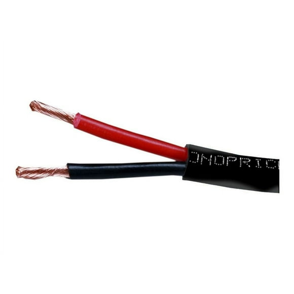 Monoprice - Bulk speaker cable - 250 ft - black