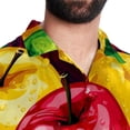 thumbnail image 5 of Fruit Men's Short Sleeve Shirts, Casual, Printed, Button Down Short, Summer Beach Shirts, Unisex, 5 of 6