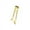 Gold#2, variant on 304 Stainless Steel Ice Tongs with Grip Teeth | Wing-Shaped Sugar Clip & Food Serving Tongs | Multipurpose for Lemon, Marshmallows & Cheese | 1-Piece Kitchen & Bar Tool