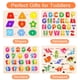 thumbnail image 5 of Juego de rompecabezas Montessori de madera para niños de 2 a 5 años, 4 unidades, 5 of 7