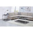 thumbnail image 3 of Picket House Furnishings Lennon metal Frame End Table in Charcoal/Chrome, 3 of 8