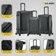 thumbnail image 4 of US ARMY FOX 3-Piece Luggage Set 20"/24"/28" Black, 4 of 10