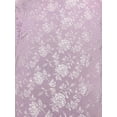 thumbnail image 2 of Brocade Roses Satin, 60" Wide, Sells by the Yard from Sal Tex Fabrics, Lavender/Lilac, 2 of 3
