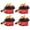 4pcs, variant on 2pcs DSSERVO DS3225 Digital Servo 25KG Metal Gear High Torque Waterproof for 1/10 1/12 RC Car Traxxas HSP Car Boat Helicopter Robot Airplane