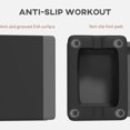 thumbnail image 4 of Soozier Adjustable Aerobic Step Platform – Grey, 30.3" x 14.2", 550lbs Capacity – Home Gym Exercise Stepper with 3 Height Levels, 4 of 7
