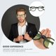 thumbnail image 3 of 1 par de gafas de sol redondas para hombre, gafas de sol de verano para fiesta en la playa, decoración, 3 of 6