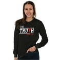 thumbnail image 4 of Truth John 14:6 Christian Verse Long Sleeve TShirt Men Women Brisco Brands L, 4 of 6