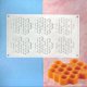 thumbnail image 3 of Honeycomb Shape Silicone Mold Honeycomb Chocolate Molds Decoration Insert Mesh, Mcm-277, 3 of 5