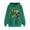 Army Green, variant on St Patricks Day Hoodie for Women Lucky Green Shamrock Print Hooded Sweatshirts Drawstring Long Sleeve Hoody Tops Irish Gifts Black S