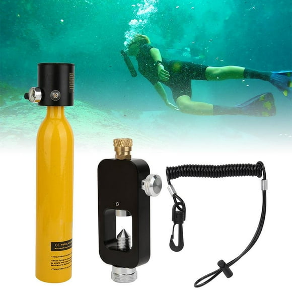Gupbes 500ML Diving Rebreather Underwater Emergency Oxygen Cylinder Portable Dive Equipment Suit,Portable Dive Equipment,DivingEquipment Suit