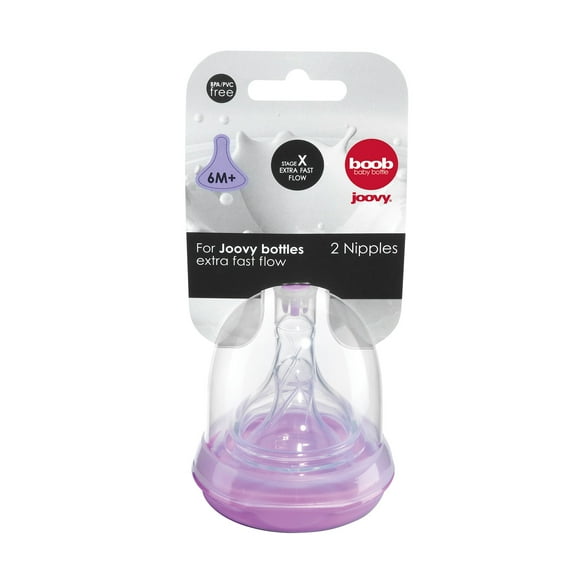 Joovy Nipple Stage X-Cut - 2-Pack