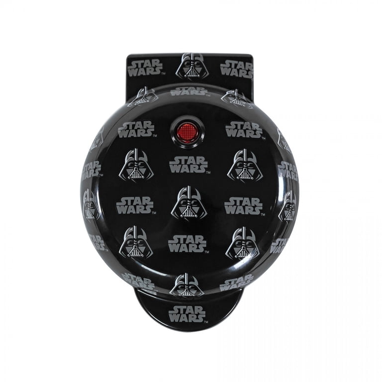 Uncanny Brands Star Wars Mini Waffle Maker Set- Darth Vader