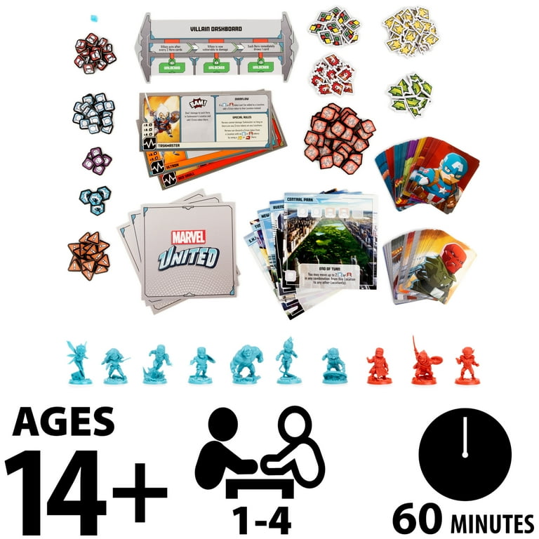  Spin Master Games 5-Minute Marvel, Fast-Paced Cooperative Card  Game for Marvel Fans and Kids Aged 8 and Up : Toys & Games