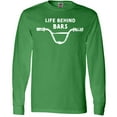 thumbnail image 3 of Inktastic Life Behind Bars BMX Long Sleeve T-Shirt, 3 of 5