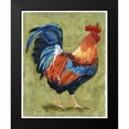 thumbnail image 2 of Borges, Victoria 15x18 Black Modern Framed Museum Art Print Titled - Chicken Scratch I, 2 of 5