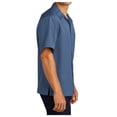 thumbnail image 4 of Yellow Rooster Men's Short Sleeve Easy Care Camp Male Shirt Blue 3XL, 4 of 6