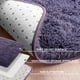 thumbnail image 3 of Alfombra grande Shaggy Merelax, 24 x 305 cm, felpa gris y violeta, 3 of 6