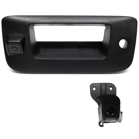 Master Tailgaters Replacement for Chevrolet Silverado / GMC Sierra 1500 2500 3500 (2011-2013) Replacement Tailgate Handle Part # 22755304 WITH Backup Camera OE Part # 23146157