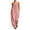Pink, variant on Women's Strapless Tube Jumpsuit, Adjustable Tie Front Bodice Wide Leg Outfit, Cotton Linen Blend Summer Casual Beachwear, Resort and Vacation Jumpsuit for Women​-Black