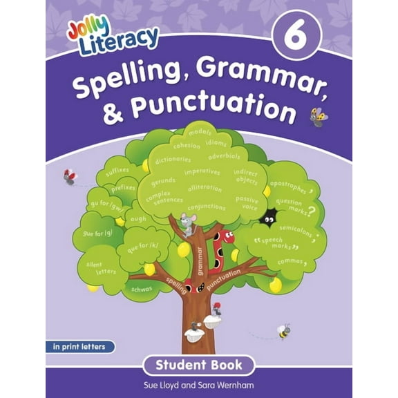 Spelling, Grammar, & Punctuation Student Book 6: In Print Letters (American English Edition), (Paperback)