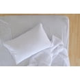 thumbnail image 3 of American Pillowcase King/Cal King Size Flat Sheet Only - 300 Thread Count 100% Long Staple Cotton - Pieces Sold Separately for Set Guarantee Ivory, 3 of 7