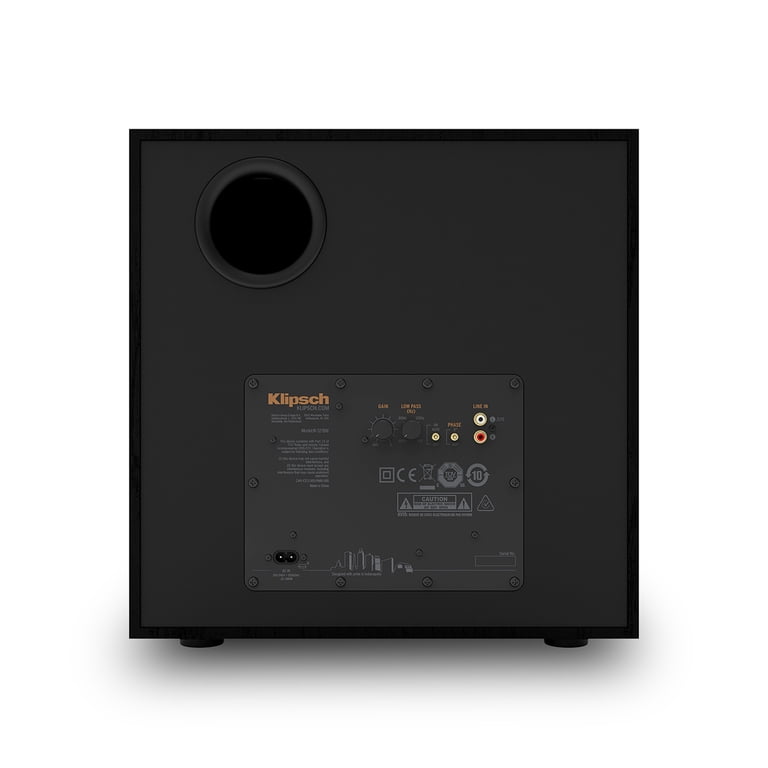 Klipsch r-121sw 美品 Klipsch, Reference R-121SW Powered Subwoofer, 12 Inch, 400W, Black