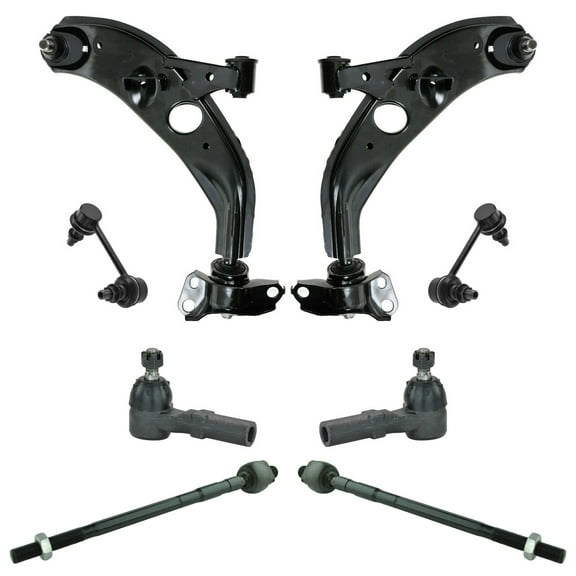 Front Control Arm Ball Joint Sway Bar Link Tie Rod Steering Suspension Kit 8pc PSA69193
