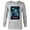 Athletic Heather, variant on Marvel Spider-Man: Across the Spider-Verse The Spot Poster - Long Sleeve T-Shirt for Men - Customized-White