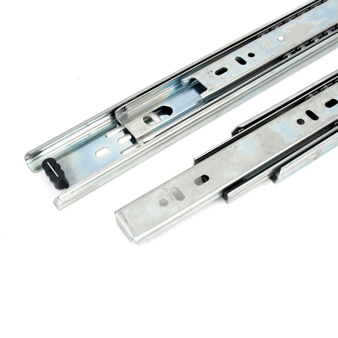 2pcs 12" 300mm Telescoping Ball Bearing Drawer Slides Sliding