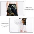 thumbnail image 2 of Crow Stunning Summer Chiffon Beach Dresses for Women - for the Beach!, 2 of 6