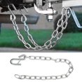 thumbnail image 4 of Cuerdas de alambre de remolque cadena de seguridad de remolque con gancho en S de 3500 libras para vehículos recreativos ANGGREK Otros, 4 of 8