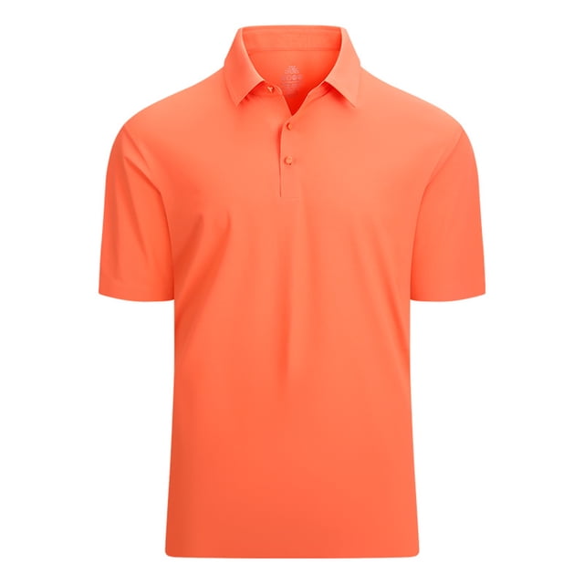 cfhntfmh Mens Golf Shirts Quick Dry Collared Tennis Tops Summer Solid Short Sleeve Button up Gym Shirts Basic Tees