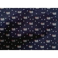 thumbnail image 4 of oneOone Organic Cotton Voile Fabric Dot & Cat Face Animal Print Sewing Fabric BTY 42 Inch Wide, 4 of 4