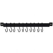 Trjgtas Wall Mount 435mm Iron 10-Hook Pot Rack