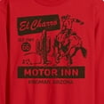 thumbnail image 2 of Instant Message - El Charro Motor Inn - Men's Long Sleeve T-Shirt, 2 of 5