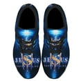 thumbnail image 2 of Jesus Saved My Life Shoes Sneakers for Women Men Black Size 11.5, 2 of 7