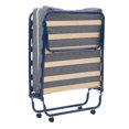 thumbnail image 2 of Zen Sleep Folding Rollaway Bed, Blue, 2 of 9