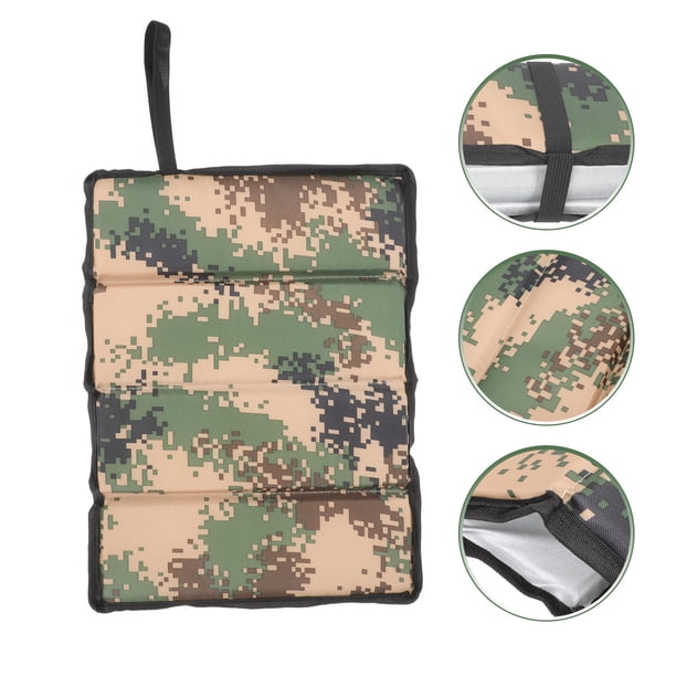 WEUVEB Colchoneta Portátil Para Camping De Tela Oxford Impermeable Con Plegable En