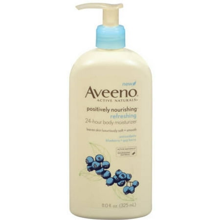 Aveeno Positively Nourishing Refreshing 24-Hour Body Moisturizer, 11.0 FL OZ