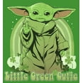 thumbnail image 2 of Boy's Star Wars: The Mandalorian Grogu St. Patrick's Day Little Green Cutie  Graphic Tee Kelly Green Medium, 2 of 4