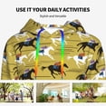 thumbnail image 4 of Honeii Horsemen In Horseraces Pattern Womens Oversized Hoodies Long Sleeve Sweatshirts Pullover Fall Outfits with Pocket-X-Large, 4 of 7
