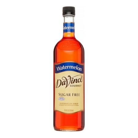 Da Vinci Sugar Free Syrup, Watermelon, 750 mL (Glass)