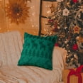 thumbnail image 4 of Christmas Throw Pillow Covers 18x18 Inch Soft Plush Decorative Pillow Cases with Christmas Tree Reindeer Design for Winter Holiday Home Decor Bedroom Sofa Living Room Xmas Farmhouse Style, 4 of 5