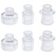 thumbnail image 1 of Portavelas Vixdonos de cristal transparente (6 unidades), 1 of 7