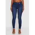 thumbnail image 4 of Women's WAX High Waist Whiskered Skinny Jeans, 4 of 5