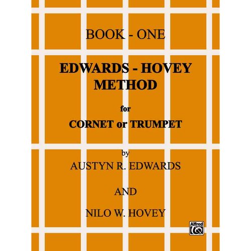 Edwards Hovey Method For Cornet Or Trumpet Book 1