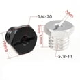 thumbnail image 4 of Aluminum Alloy 1/4 Female to 5/8 Male Threaded Screw Hex Adapter Screw for Photography Equipment, 4 of 6