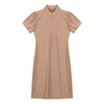 thumbnail image 4 of Jhaoyu Robe Moulante Mini à Manches Courtes pour Femmes, Robe de Fête Boîte de Nuit Crayon Clubwear Café m, 4 of 6