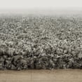 thumbnail image 2 of hometrends Deluxe Grey Shag Rug, 2 of 5