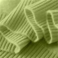 thumbnail image 4 of YEJIMAN Cozy Sweaters for Women Fall V Neck Tops Casual Lightweight Knit Pullover  Sweater Womens Long Sleeve Tops Light Green, 4 of 7